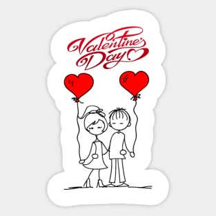 Valentine's Day Sticker